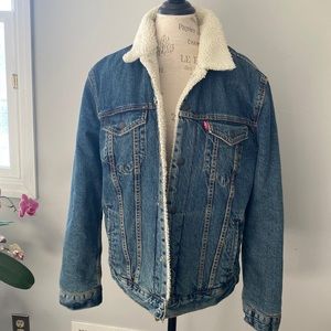 Original Levi’s shepherd denim jacket Large